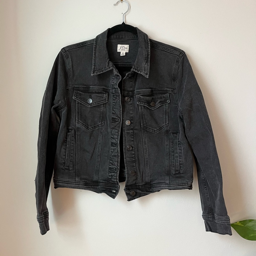 J. Crew Cropped Jean Jacket
